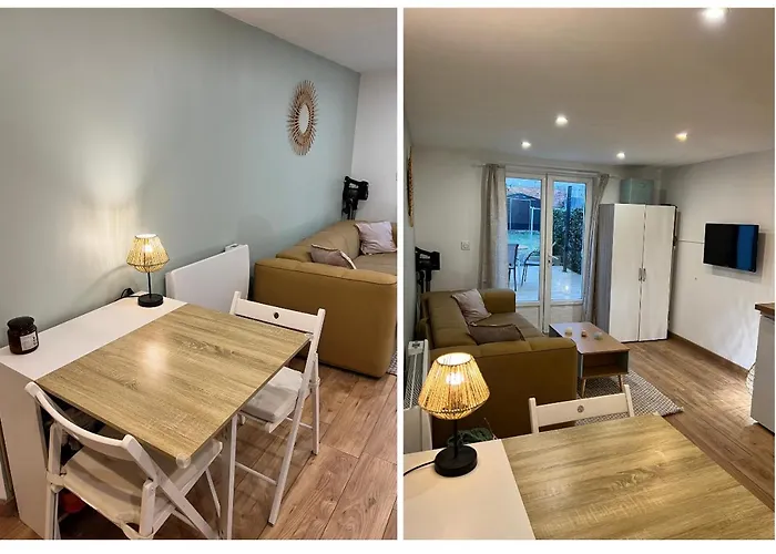 Entre Et Centre-ville: Et Lumineux T1 公寓 *